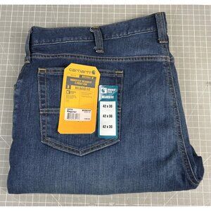 Carhartt Men's Rugged Flex Relaxed Fit Jeans Regular 42x30 BD2804-M 5-Pocket NEW